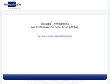 Tablet Screenshot of it.immediando.com